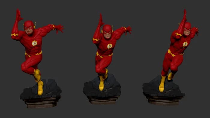STL - Figuras de fantasía medieval y vehículos render 2