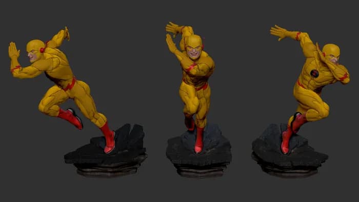 STL - Figuras de fantasía medieval y vehículos render 5
