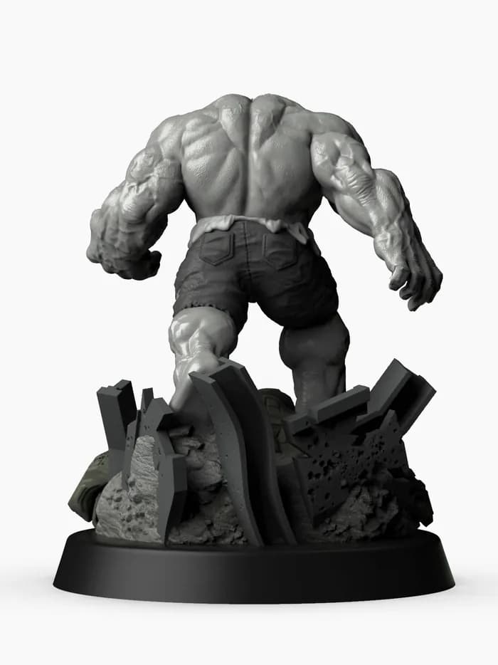 STL - Figuras de Hulk y Hulkbuster render 5
