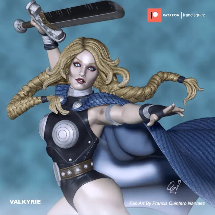 STL - francis q valkyrie render 2