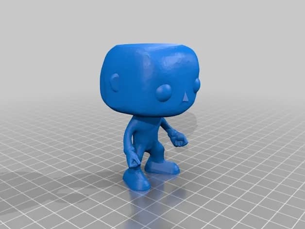 STL - funko pop customs render 2