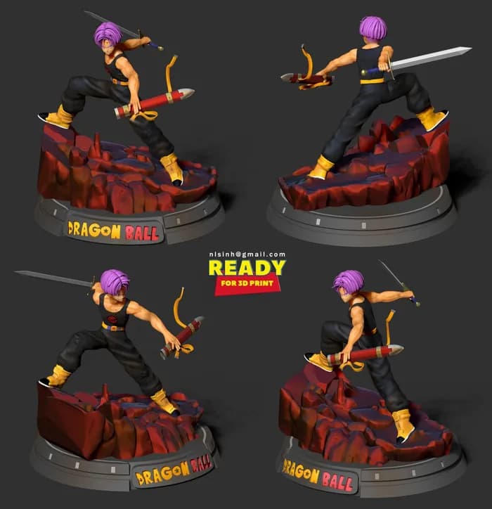 STL - future trunks render 3