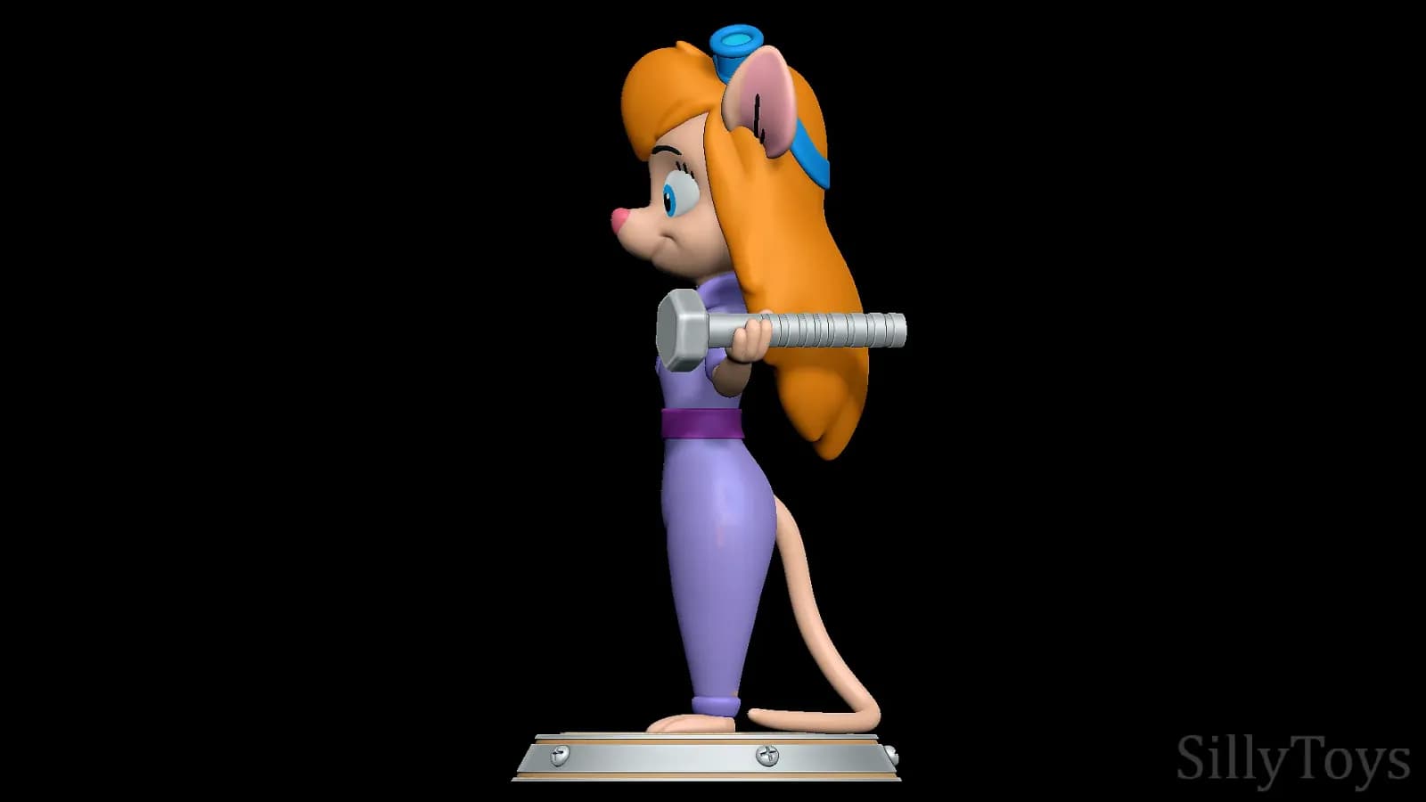 STL - Gadget de Chip y Dale con Herramientas render 4