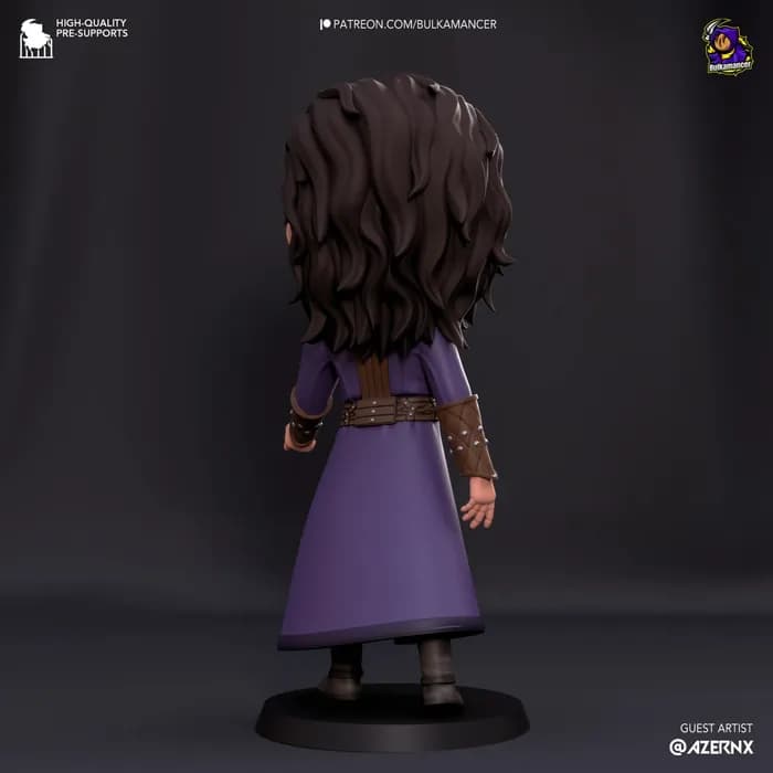 STL - gale chibi baulders gate3 render 3