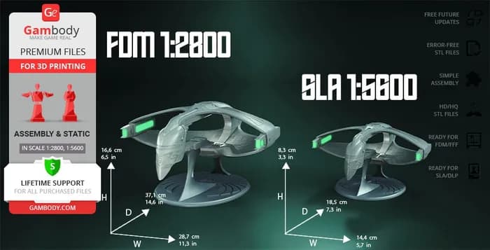 gambody star trek tng romulan warbird