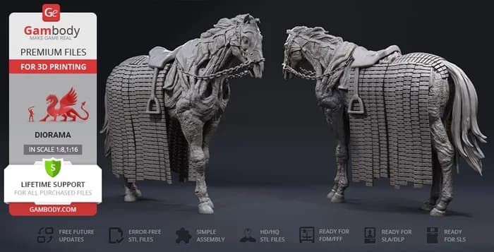 game of thrones wight horse gambody