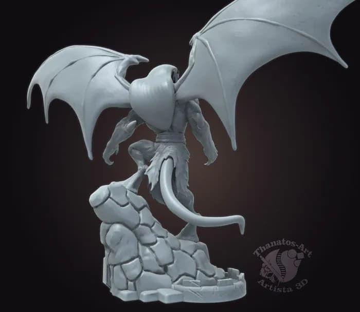 STL - gargoyles goliath render 1