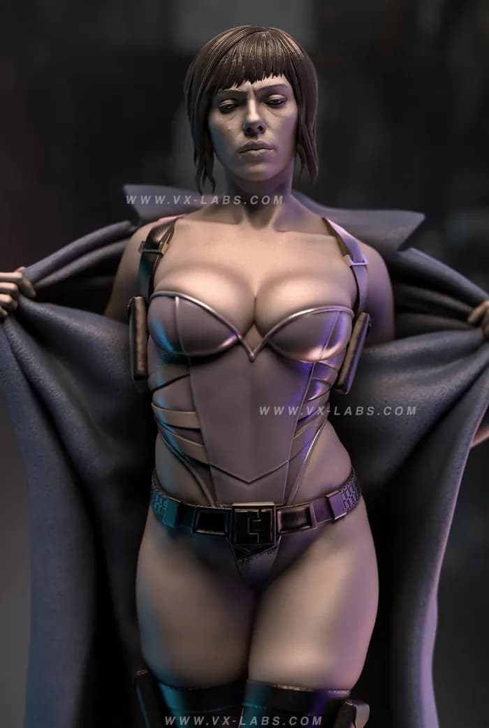 STL - ghost in the shell major motoko stl