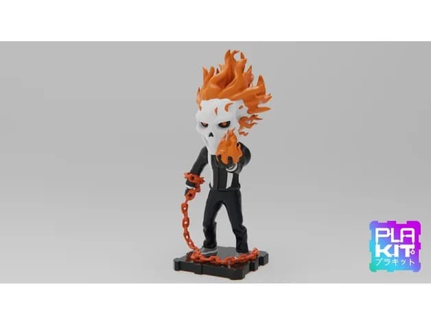 STL - ghost rider agents of shield version render 2