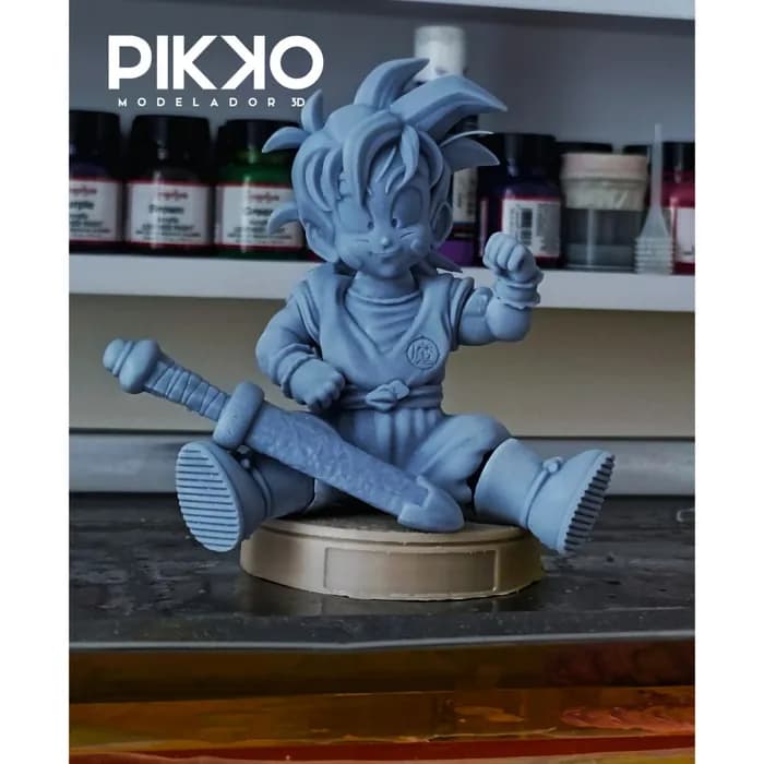 STL - gohan render 2
