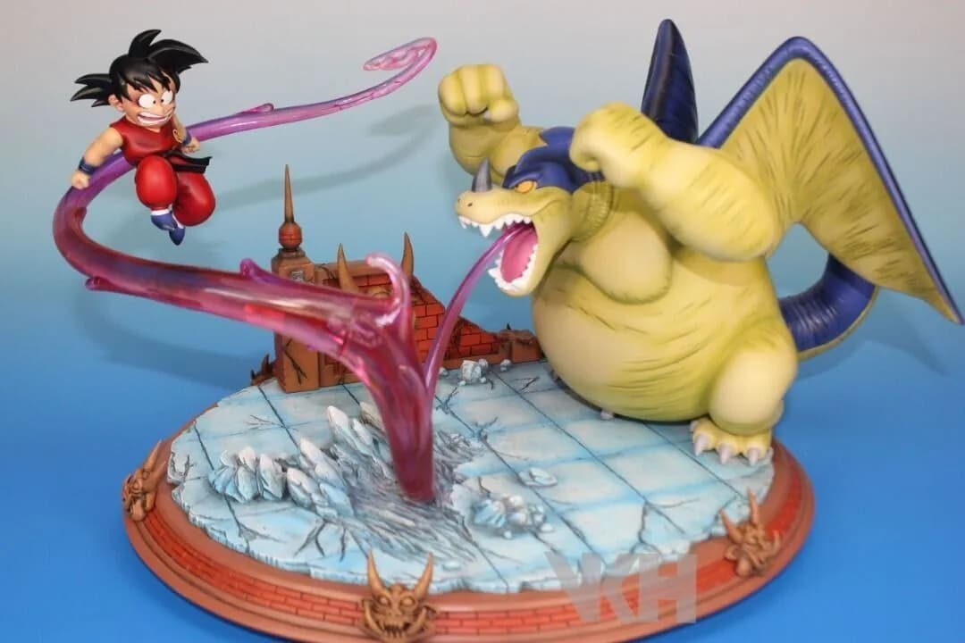 STL - Goku contra Giran render 1