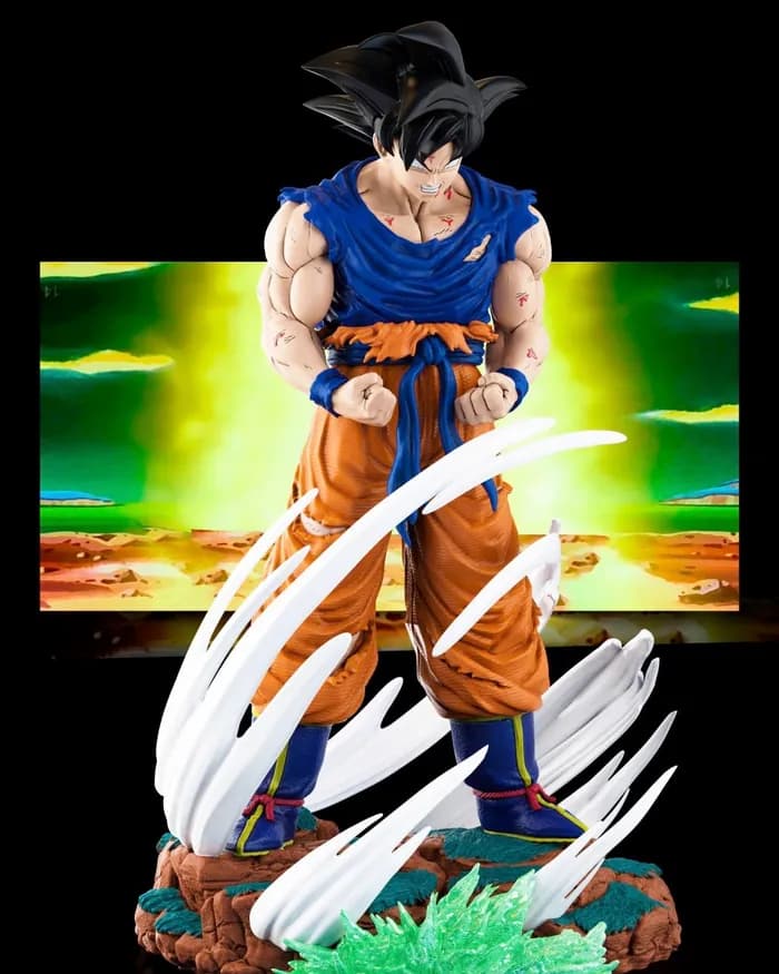 STL - goku namek super saiyan first time render 1