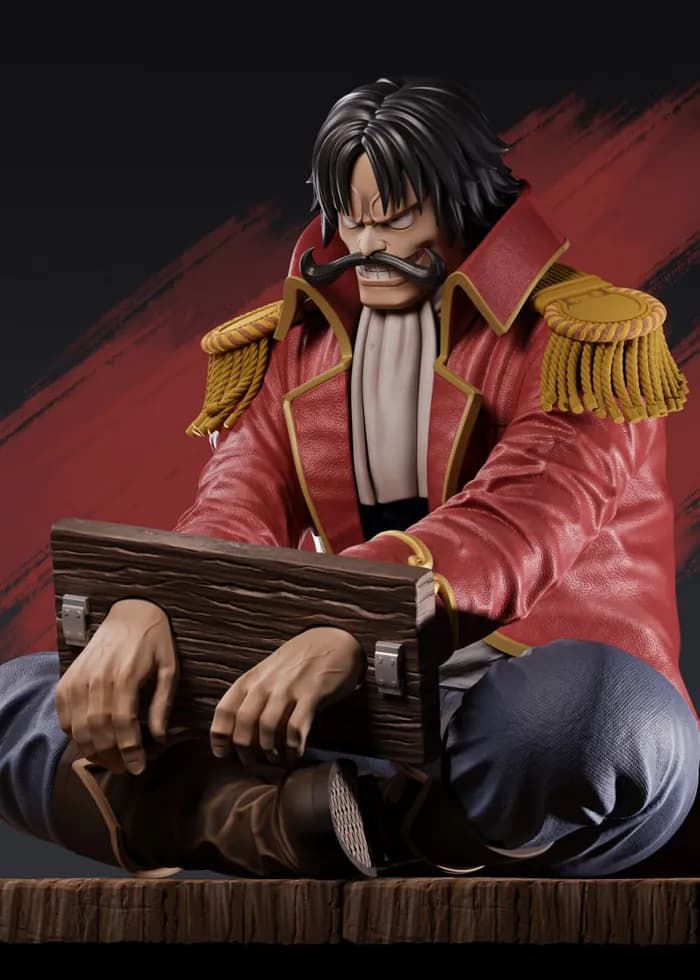 STL - gol d rogers render 3