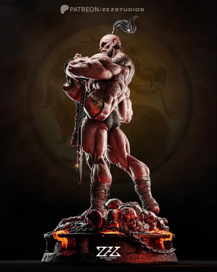 STL - goro render 2