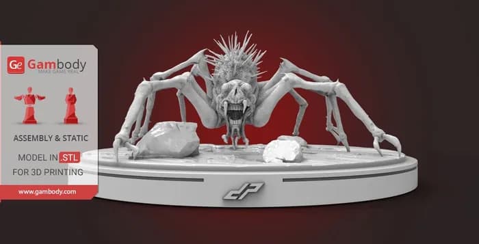 STL - gray widower gambody render 2