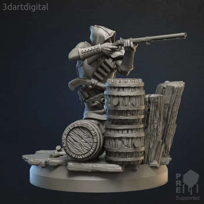 STL - gunners male render 2