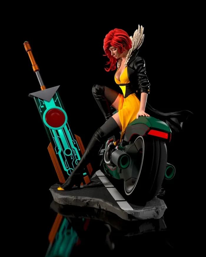 STL - h3ll creator red (transistor) render 2