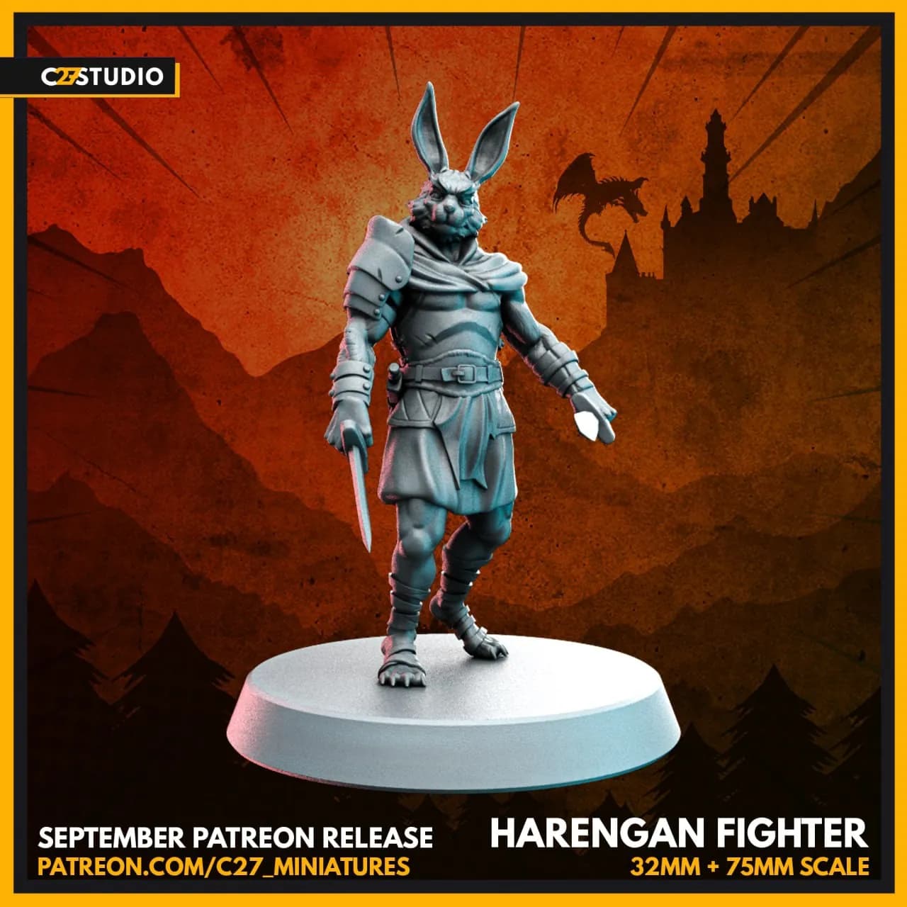 STL - Harengan Fighter render 1