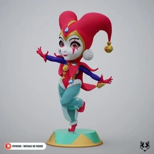 STL - Harle Chibi de Chrono Cross render 2