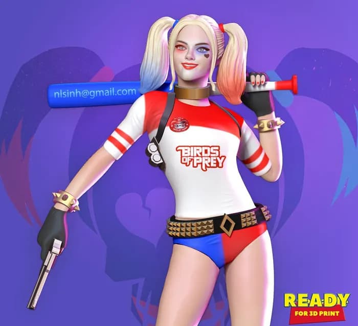 harley quinn birds of prey (fan art)