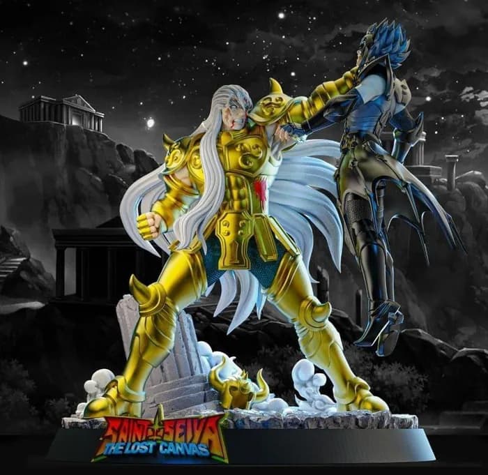 STL - hasgard de tauro vs kagaho de bennu render 1