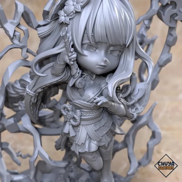 STL - heheraiden shogun render 2