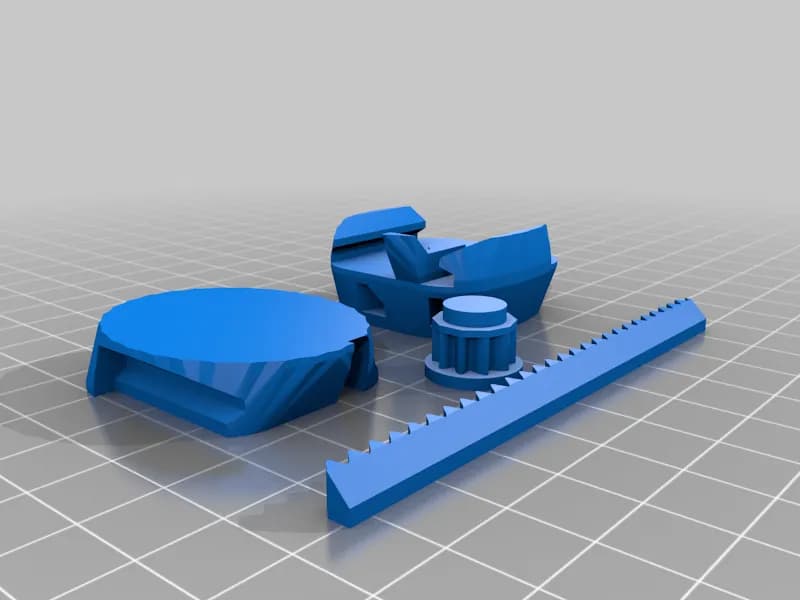 STL - Helicópteros de juguete con hélices render 5