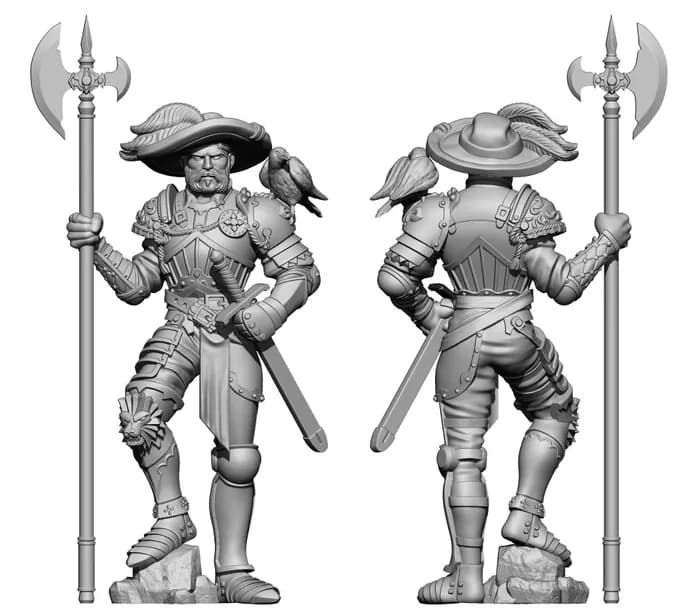STL - heresy lab citizens of the old world ax012 render 1
