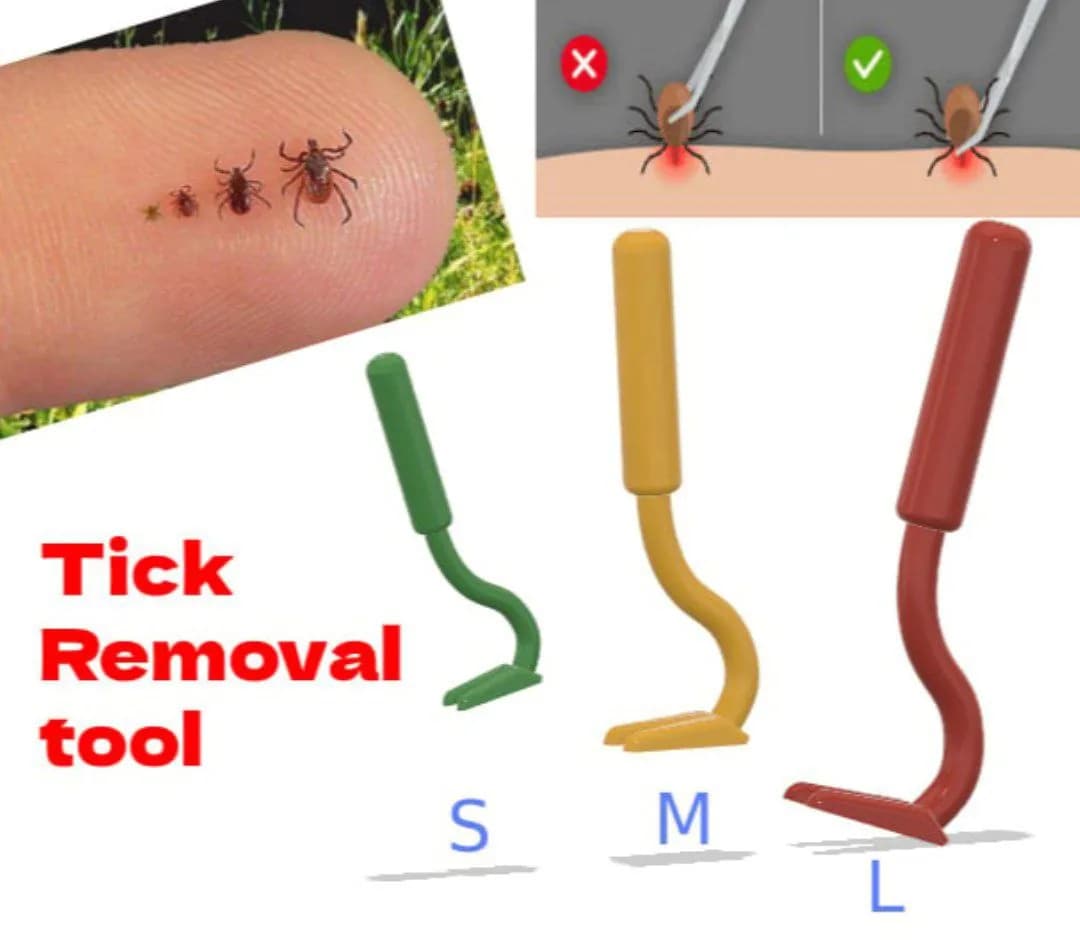 STL - Tick removal tool