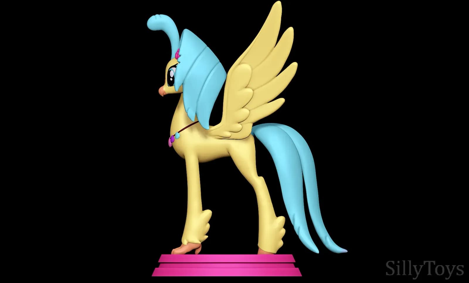 STL - Hipogrifo Skystar de My Little Pony render 3