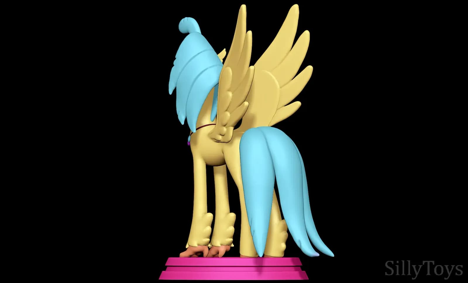 STL - Hipogrifo Skystar de My Little Pony render 5