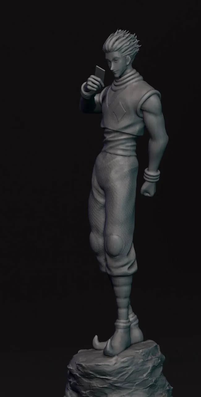 STL - hisoka morrow hunter x hunter hxh statue figurine20191127 2115 ncurg8 render 1