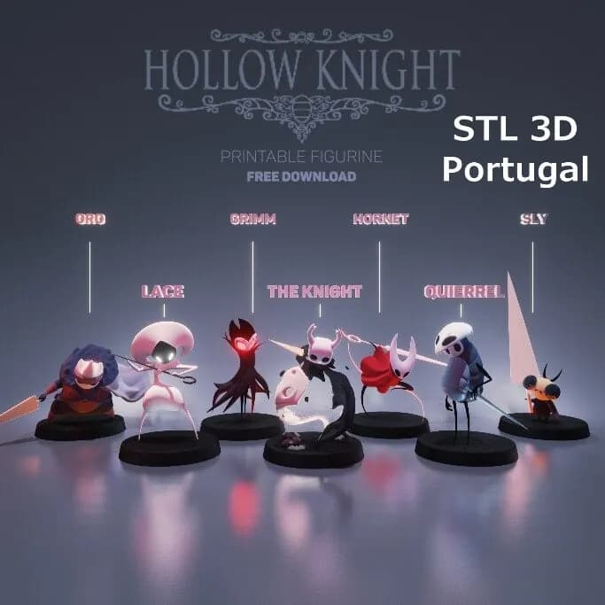 hollow knight 3d model free by ohbibi stl 3d portugal