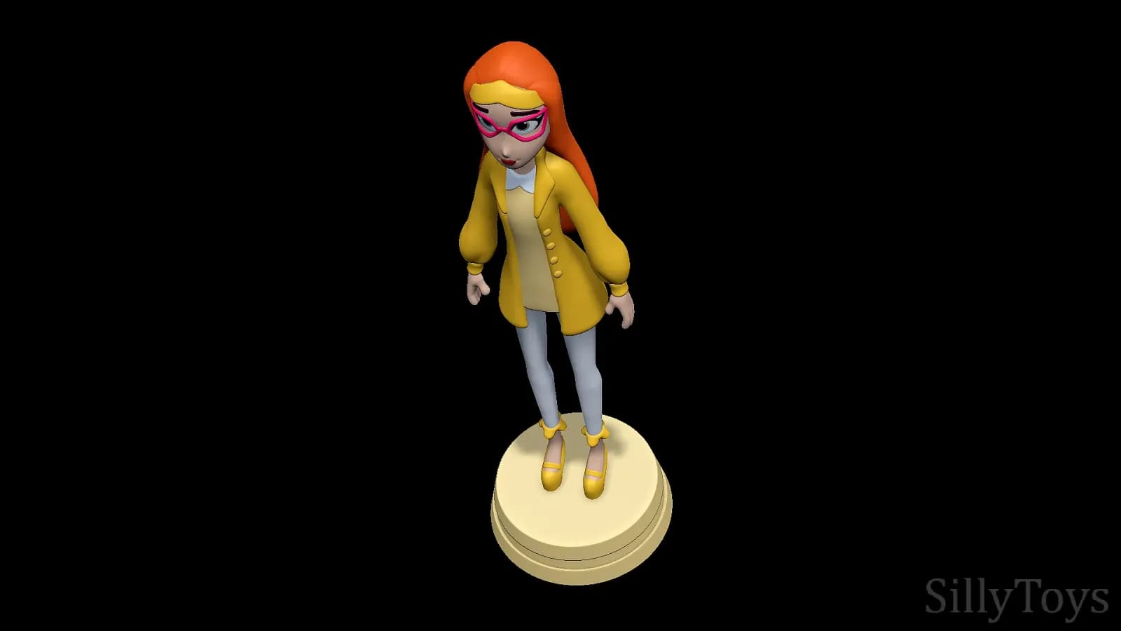 STL - Honey Lemon de Big Hero 6: The Series render 3