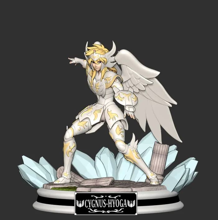 STL - hyoga kamui + extras by kauan bittencourt 3d