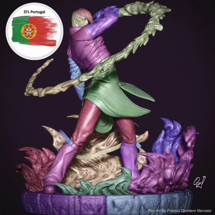 STL - Iori Yagami The King of Fighters render 3