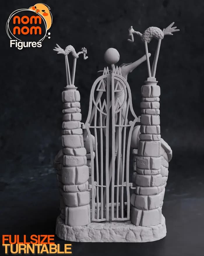 STL - jack skellington the nightmare before christmas render 2
