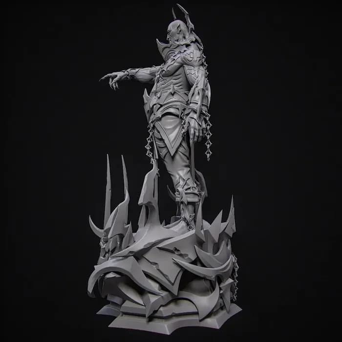 STL - jailer warcraft shadowlands@hehestl render 2