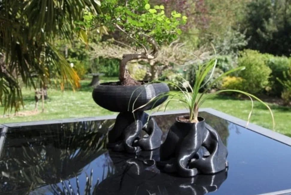 STL - Jardinera estilo elefante para bonsái render 1