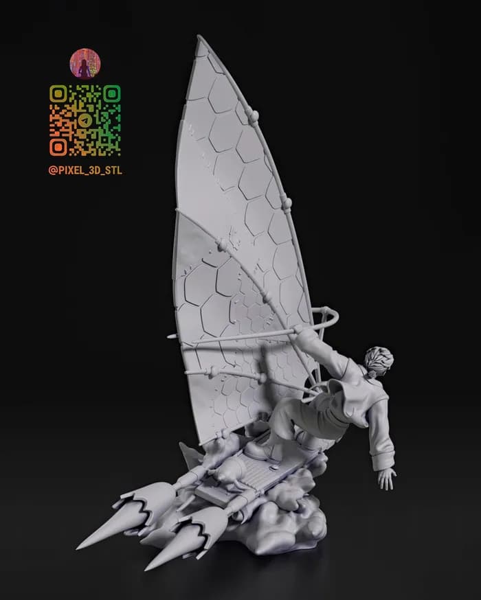 STL - Jim Hawkins de El Planeta del Tesoro render 4