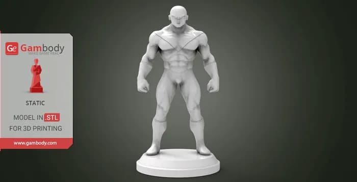 STL - jiren gambody render 1
