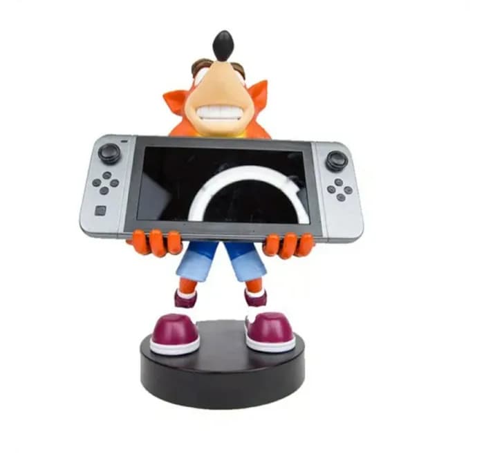 STL - joystick & cell phone support crash bandicoot render 1