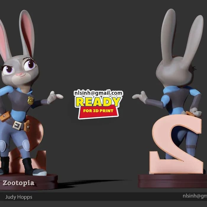 STL - judy hoops render 4