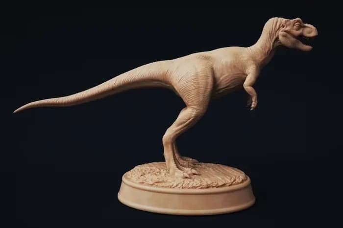 STL - juvenile trex render 3