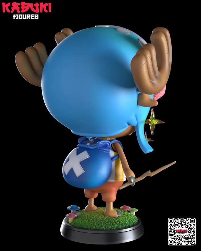 STL - kabuki figures chopper render 3