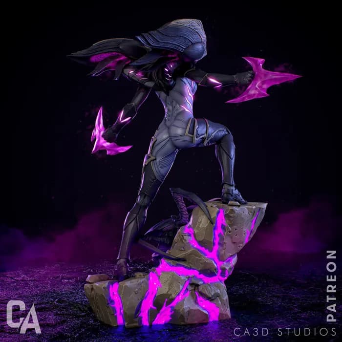 STL - kai'sa render 3
