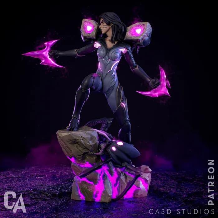 STL - kai'sa render 4