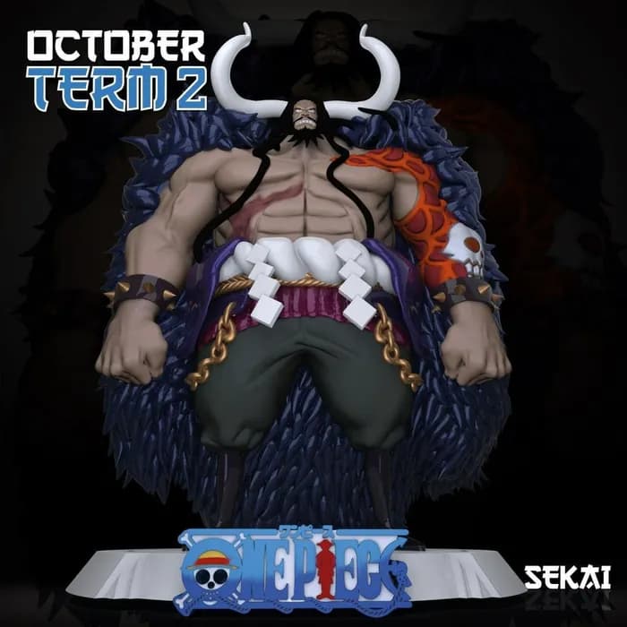 STL - kaido sculpture sekai 3d models 30 cm 30 parts