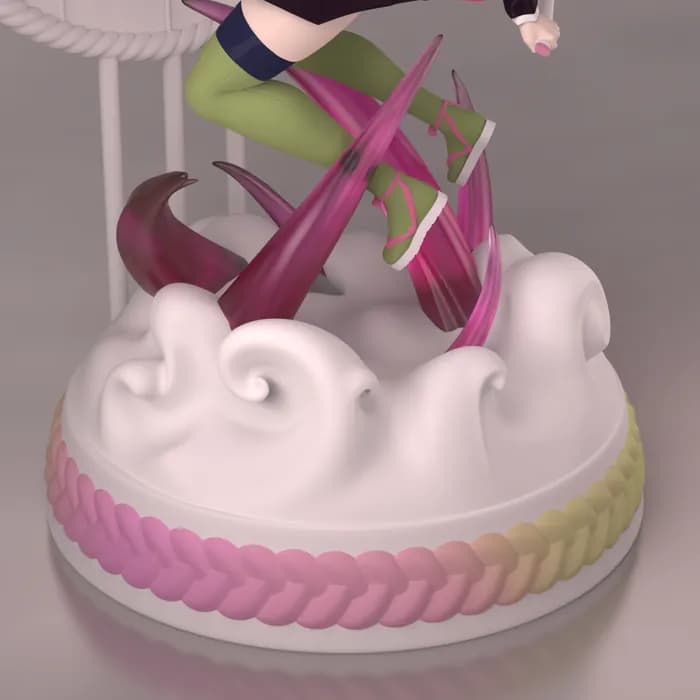 STL - Kanroji Mitsuri Figura de Colección render 3