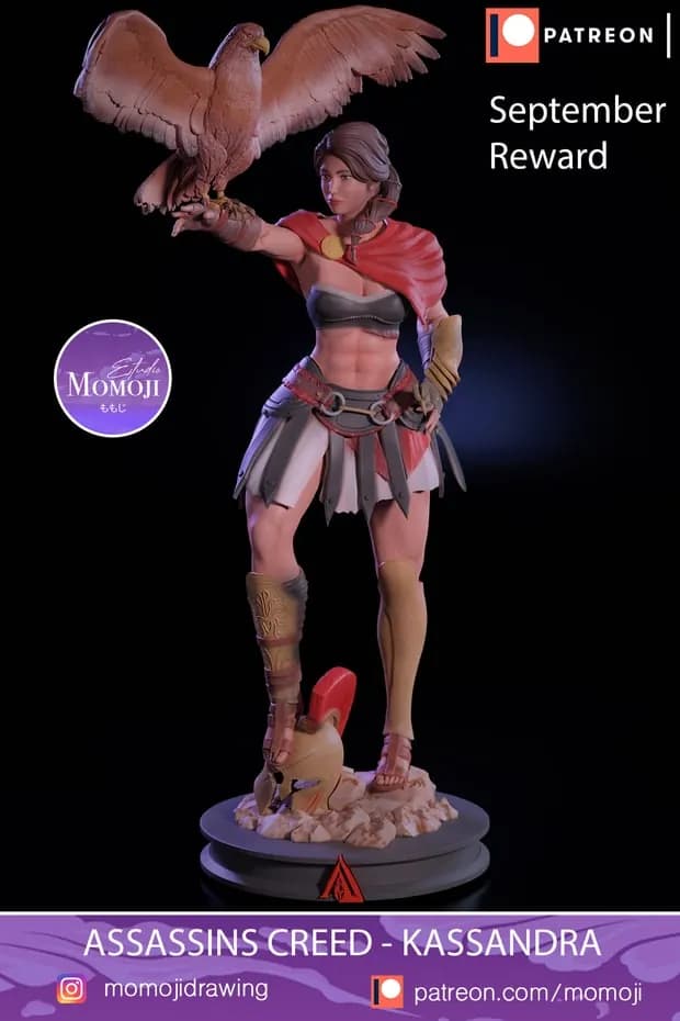 STL - Kassandra from Assassin's Creed Odyssey